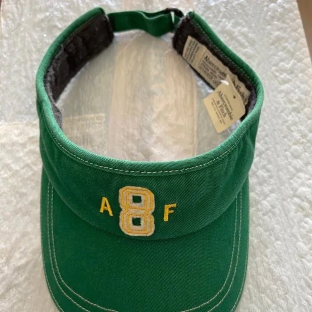 Abercrombie & Fitch Visor New 100% cotton adjustable